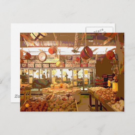 Landengroentevoet Briefkaart (Voorkant / Achterkant)