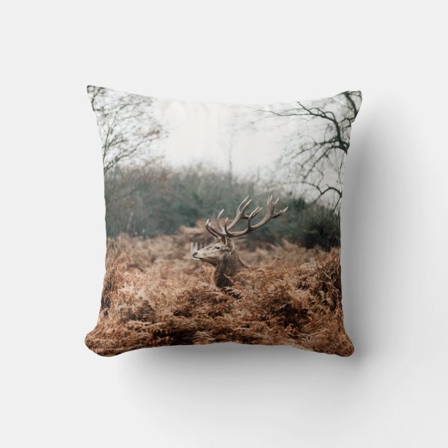 Landenherfst Deer Scatter Cushion Kussen (Voorkant)