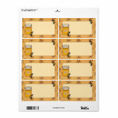 Landenhoningetiket Etiket (Full Sheet)