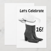 LANDENINVITATIE "16e BIEDDAGPARTIJ" Kaart (Voorkant / Achterkant)