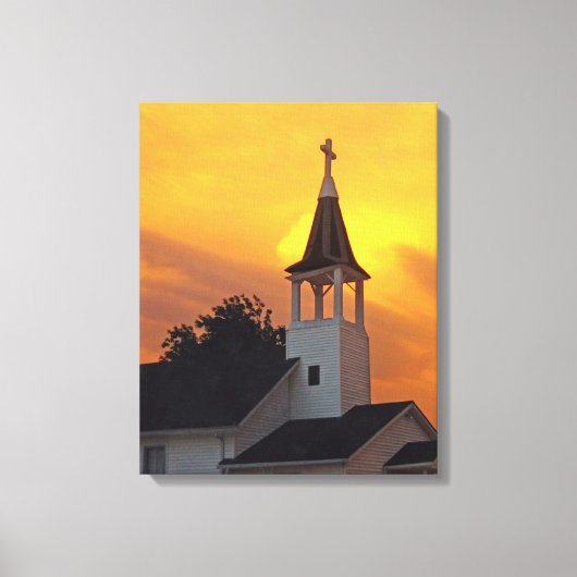 Landenkerk Canvas Afdruk (Voorkant)