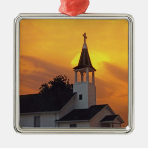 Landenkerk Metalen Ornament