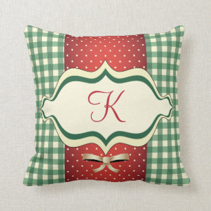 Landenkerstmonogrammen Pillow Kussen
