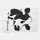 Landenkeukenhanddoek Koe Theedoek (Horizontaal)