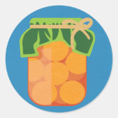 Landenkleding Ronde Sticker (Voorkant)