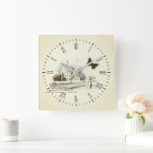 landenkoloningklok vierkante klok (Huis)