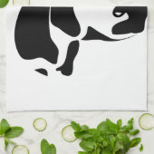 Landenkool keukenhanddoek (Gevouwen)