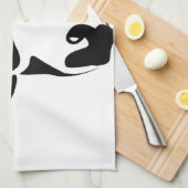 Landenkool keukenhanddoek (Quarter Fold)