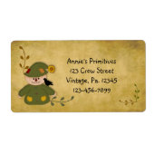 Landenlabel Etiket (Voorkant)