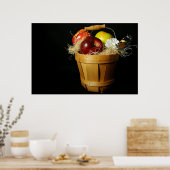 Landenmandje Poster (Keuken)