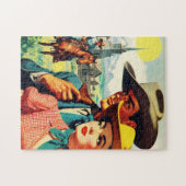 landenpaar illustratie legpuzzel (Horizontaal)