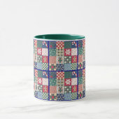 Landenpatchwork Quilt Mok Cup (Midden)