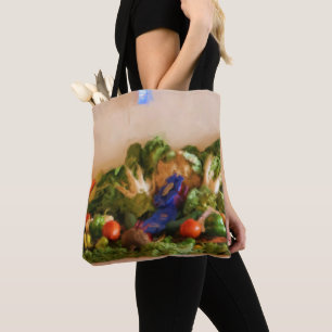 Landenprijs Fair Vegetable Pastel Painting Draagtas