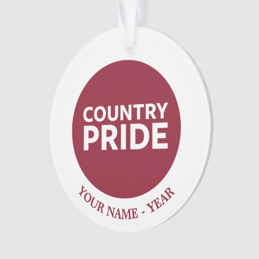 Landenprijs Ornament (voorkant)