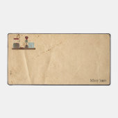 Landenprimitieven Aangepaste naam Bureaumat (Voorkant)