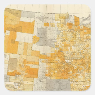 landenschuld per hoofd van de bevolking vierkante sticker