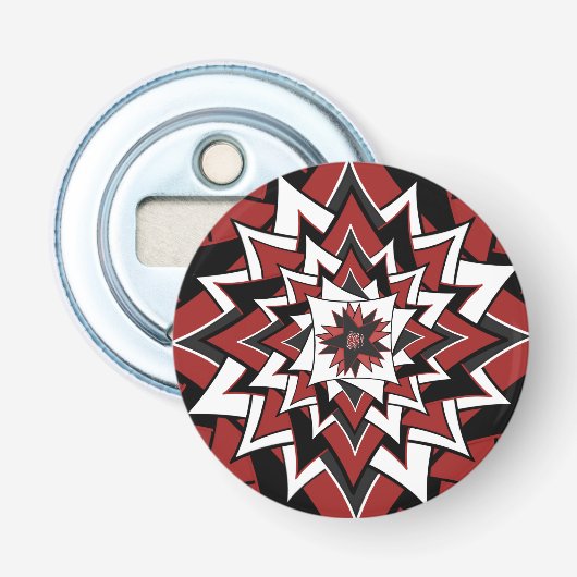 Landenster Button Flesopener (Voorkant)