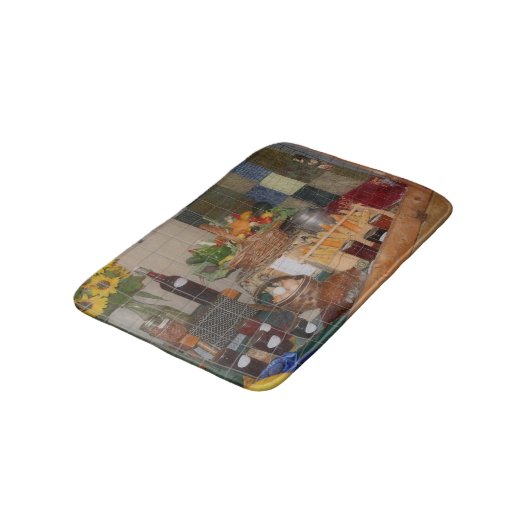 Landentoonoogstscherm Badmat (Gekanteld)