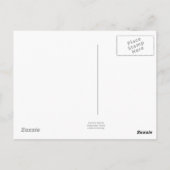 Landenvoorgekleurde potloodtekening briefkaart (Achterkant)