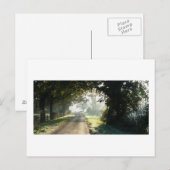 Landenweg in Cheshire Briefkaart (Voorkant / Achterkant)