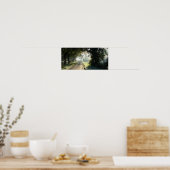 Landenweg in Cheshire Poster (Keuken)