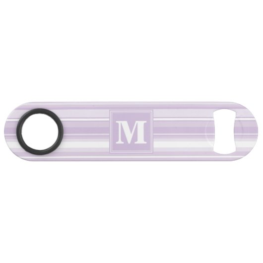 Landes violettes de chardon monogramme (Devant (Horizontal))