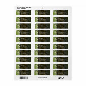 Landfayre - Fractal Art Etiket (Full Sheet)