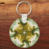 Landfayre - Fractal Art Sleutelhanger (Voorkant)