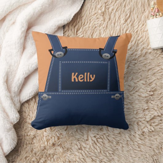 Landfolk Overalls Custom Kussen (Deken)