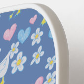  landganzenpatroon gepersonaliseerd pickleball paddle (Links Detail)