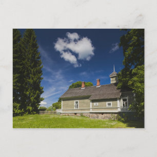 Landgoedgebouw bij Mikhailovskoye Briefkaart