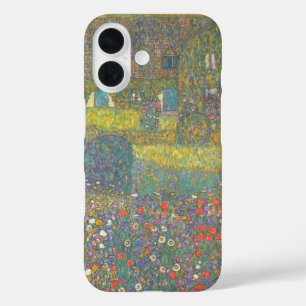 Landhuis aan de Attersee van Gustav Klimt iPhone 16 Hoesje
