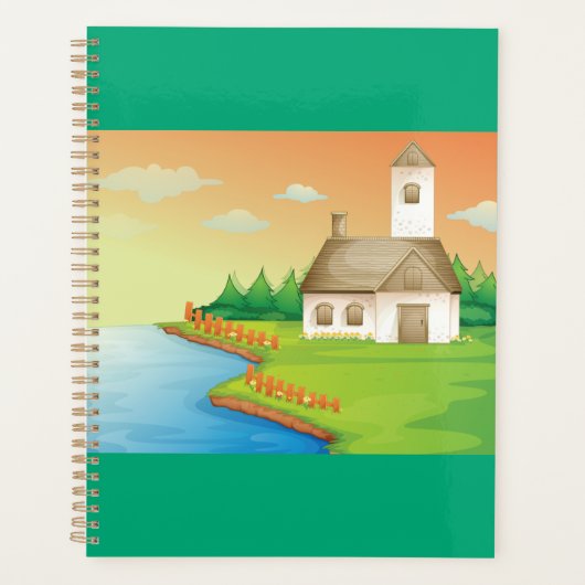 Landhuis aan het meer planner (Voorkant)