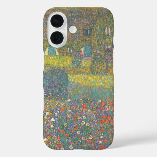 Landhuis van de Attersee van Gustav Klimt Case-Mate iPhone Case (Achterkant)