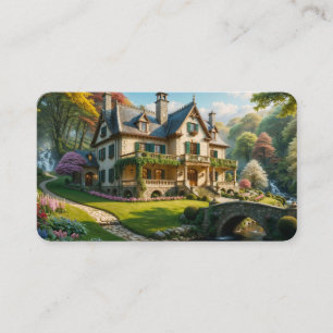 Landhuis van het Perfecte Moment Bookmark Visitekaartje