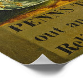 Landing of Columbus - Edward Hicks Fine Art Poster (Hoek)