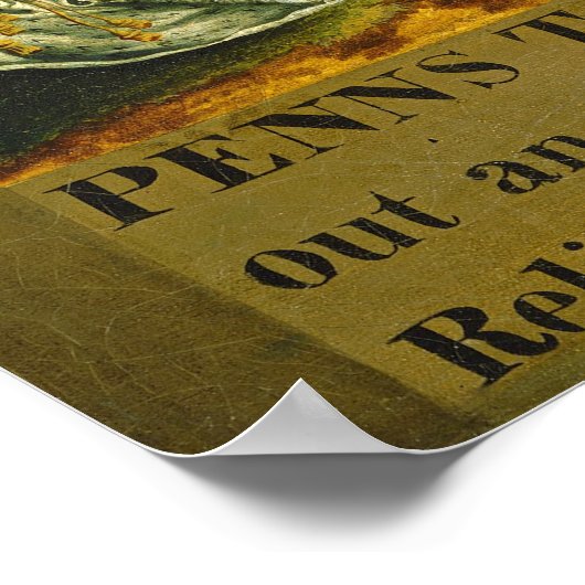 Landing of Columbus - Edward Hicks Fine Art Poster (Hoek)