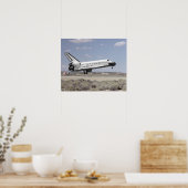 Landing van Space Shuttle Discovery (STS-64) Poster (Keuken)