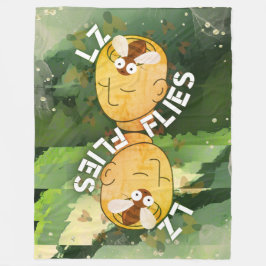 Landing, zone fleece deken