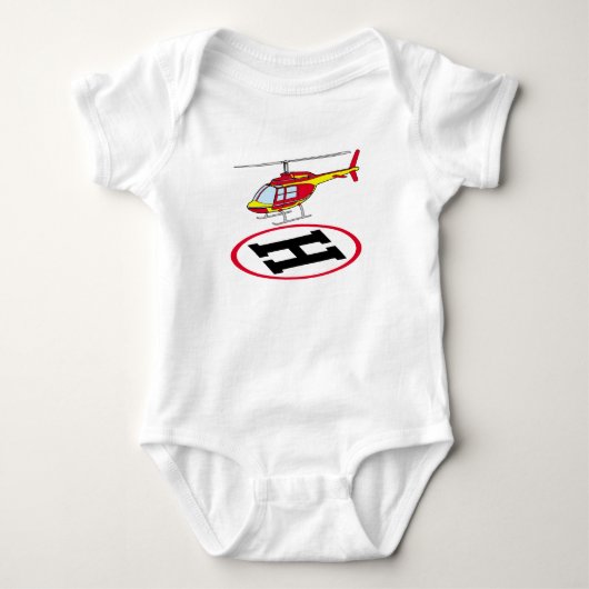 Landingshelikopter Romper (Voorkant)