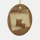 Landkaarsen Keramisch Ornament (Rechts)