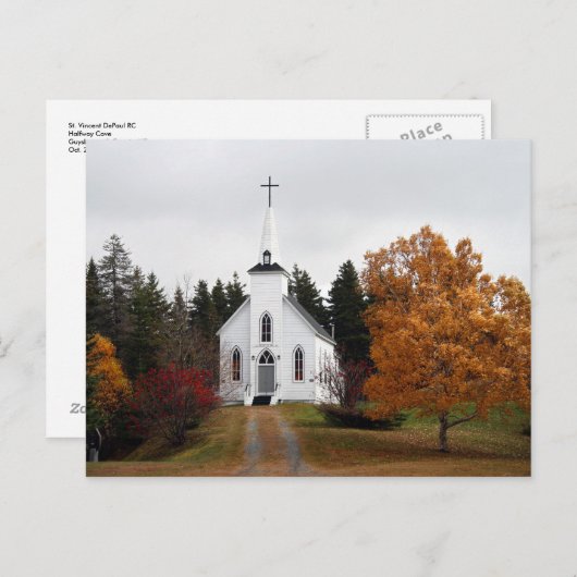 Landkapel Briefkaart (Voorkant / Achterkant)