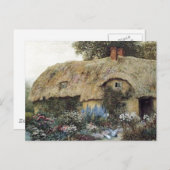 landkatoen met ventilatortuin briefkaart (Voorkant / Achterkant)