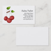 Landkersen - Kersen Visitekaartje (Voorkant / Achterkant)