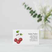 Landkersen - Kersen Visitekaartje (Staand voorkant)