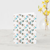 Landkippen met kippen Lover Kaart (Gele Bloem)