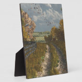 Landkreis in Herfst Fotoplaat (Zijkant)