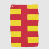 Landkreis Northumberland Golfhanddoek (Voorkant)