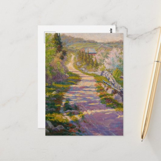 Landkreis van Newell Convers Wyeth Briefkaart (Voorkant / Achterkant in situ)