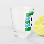 Landkreis Worcestershire Shot Glas (Links)
